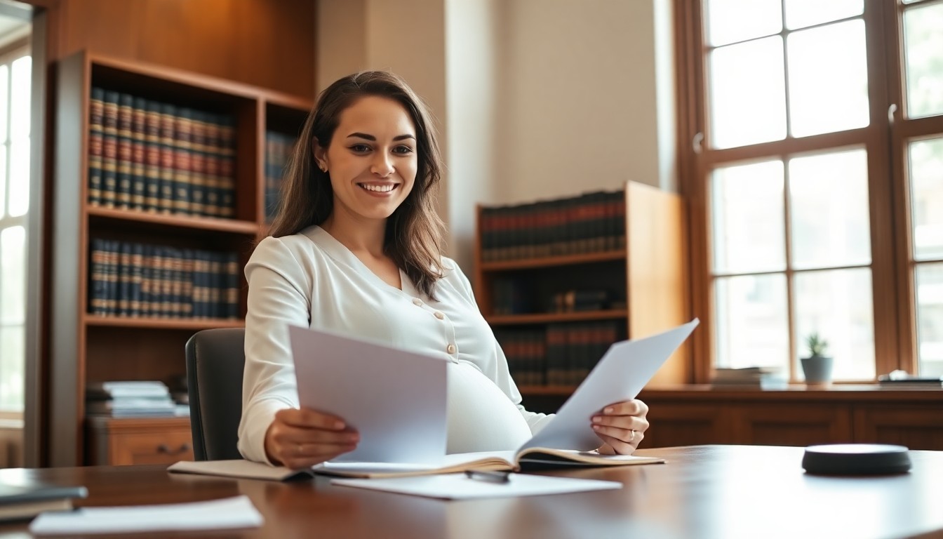Avocate enceinte : répercussions sur ses clients en 2026